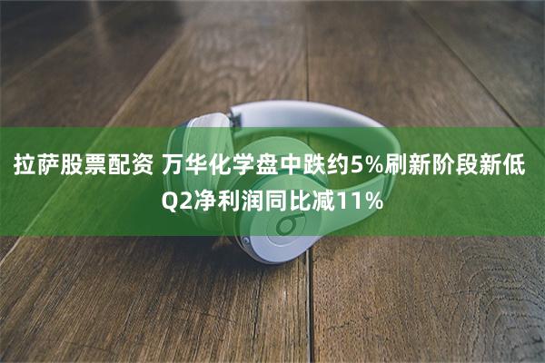 拉萨股票配资 万华化学盘中跌约5%刷新阶段新低 Q2净利润同比减11%