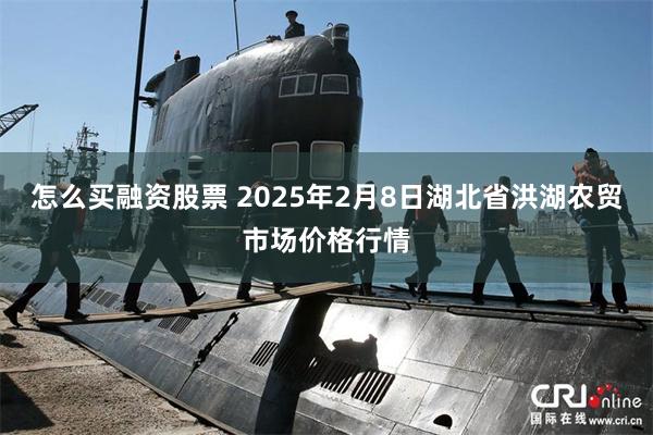 怎么买融资股票 2025年2月8日湖北省洪湖农贸市场价格行情